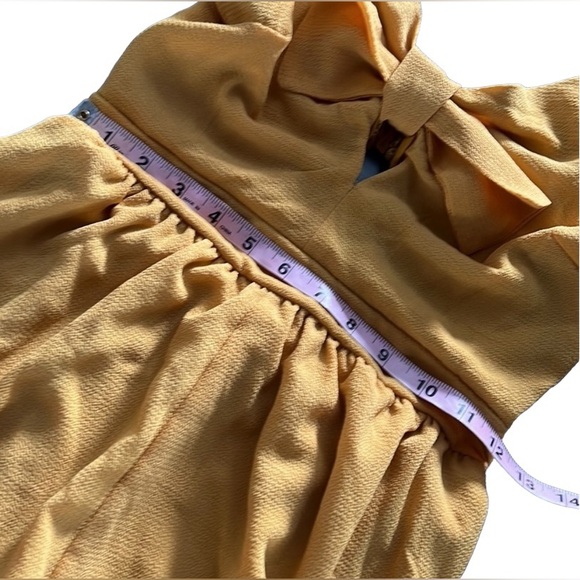 FASHION NOVA “YOUR DAILY ROMPER” IN MUSTARD SIZE MEDIUM - Picture 11 of 12